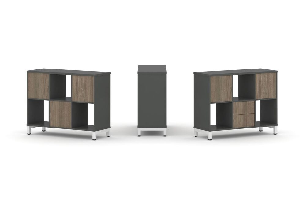 Набор стеллажа одностороннего, 2 яруса