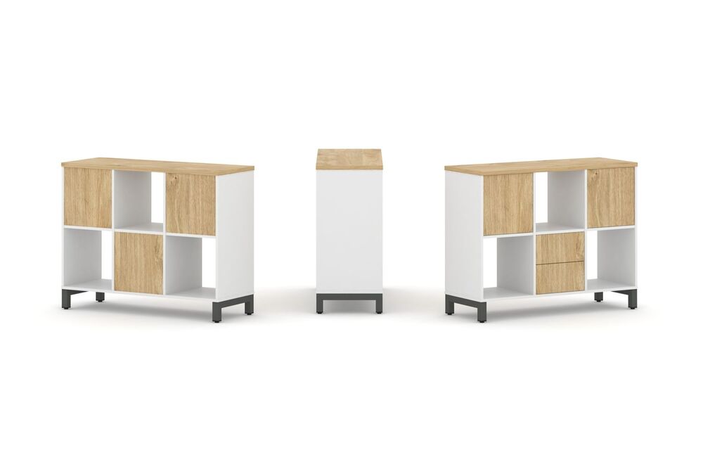 Набор стеллажа одностороннего, 2 яруса