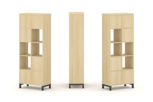 Набор стеллажа одностороннего, 5 ярусов