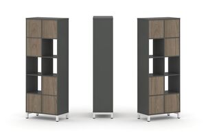 Набор стеллажа одностороннего, 5 ярусов