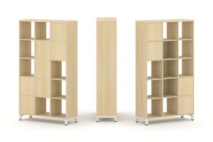 Набор стеллажа одностороннего, 5 ярусов