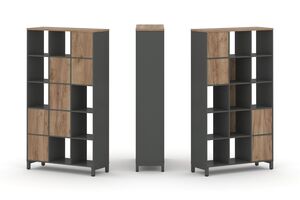 Набор стеллажа одностороннего, 5 ярусов