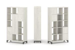 Набор стеллажа одностороннего, 5 ярусов