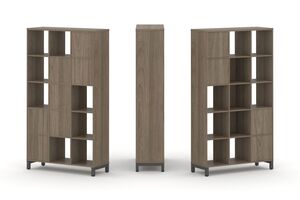 Набор стеллажа одностороннего, 5 ярусов