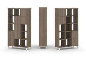 Набор стеллажа одностороннего, 5 ярусов