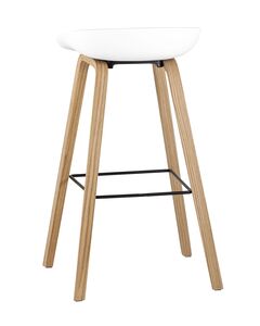 Стул барный LIBRA БЕЛЫЙ 2 шт