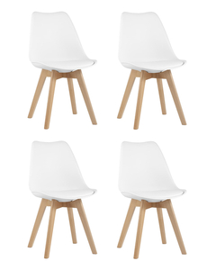 Стул FRANKFURT белый 4 шт.
