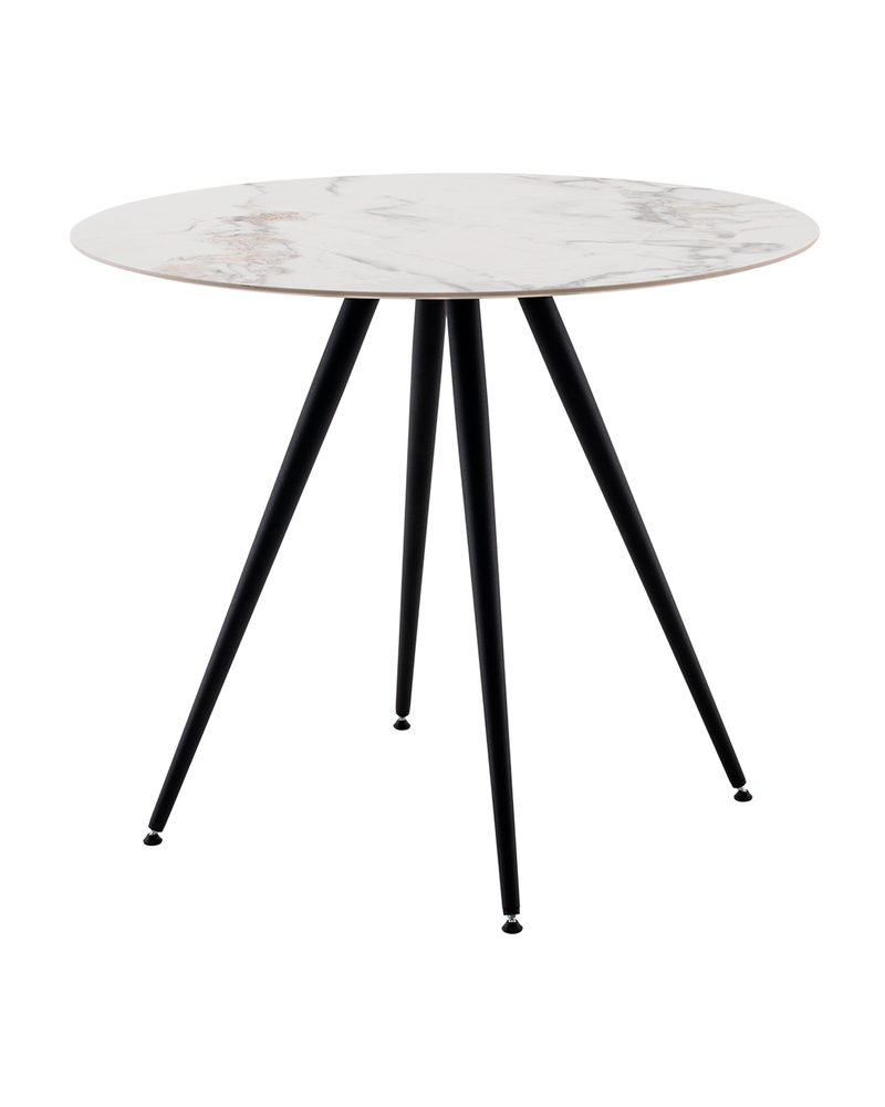 Стол круглый столешница керамика