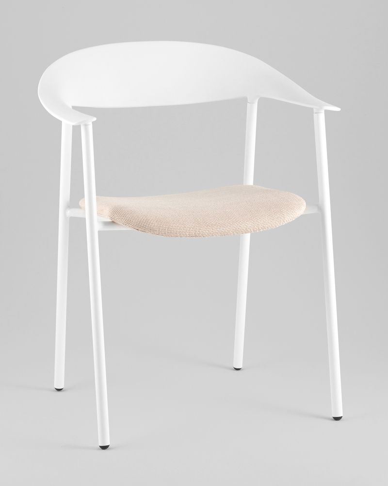 Стул пластик с подушкой