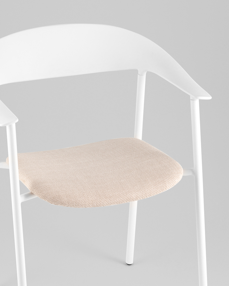 Стул пластик с подушкой