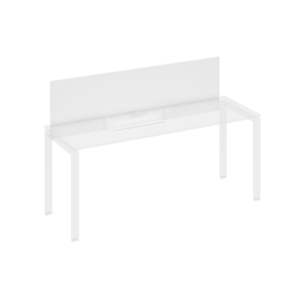 Экран настольный фронтальный для стола 180 с кабель-каналом