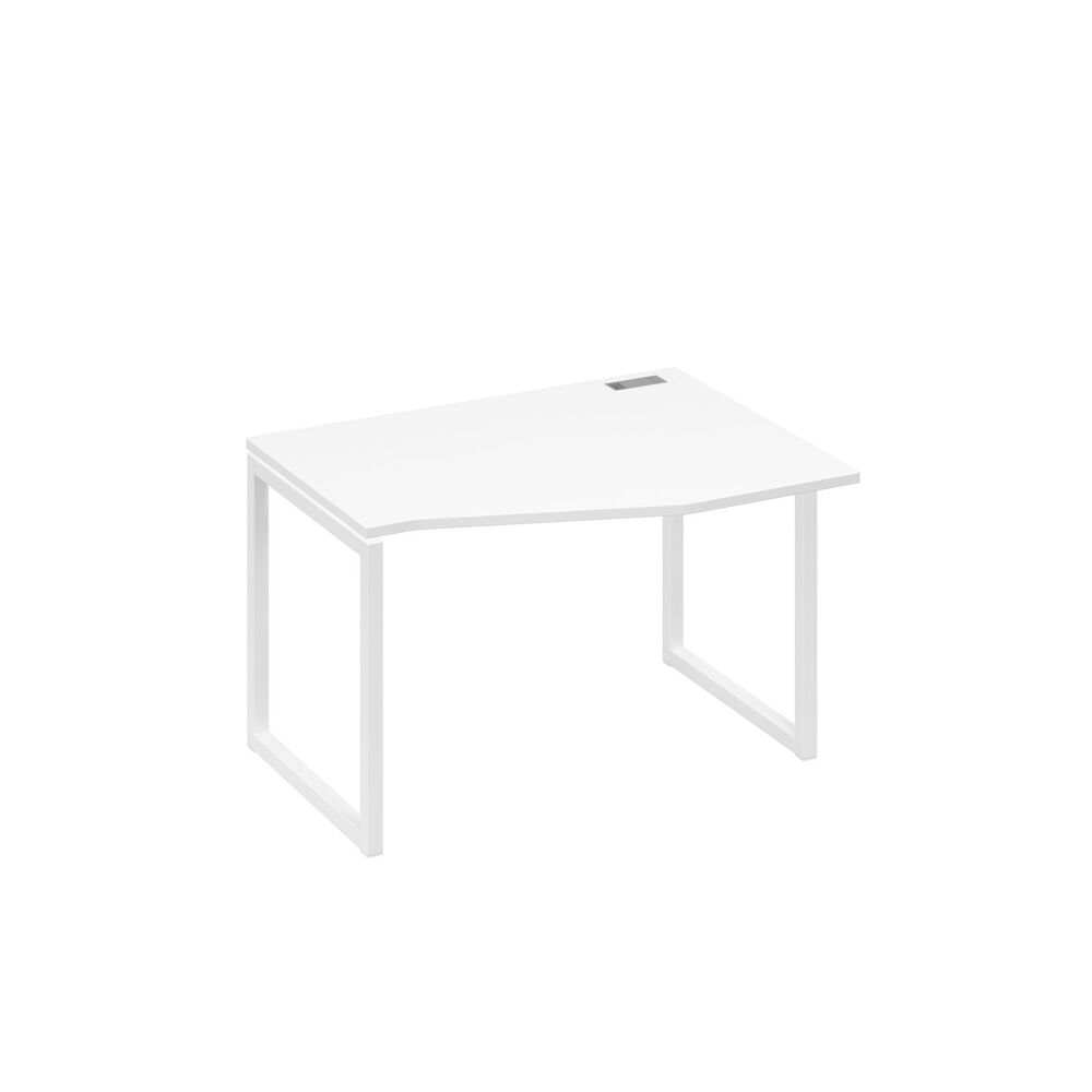 Стол эргономичный правый "Техно" на металлокаркасе QUATTRO