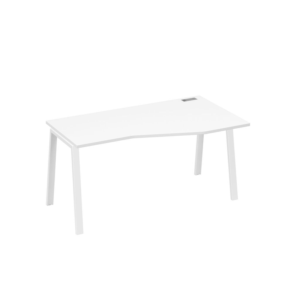 Стол эргономичный правый "Техно" на металлокаркасе TRE