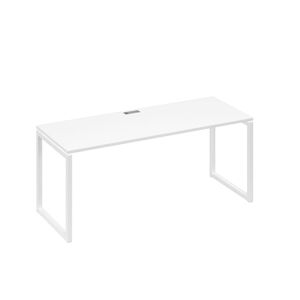 Стол письменный на металлокаркасе QUATTRO