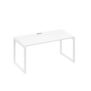 Стол письменный на металлокаркасе QUATTRO