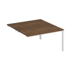 Секция стола рабочей станции на металлокаркасе КФ (2х140)