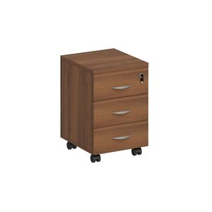 Тумба выкатная 3-х ящичная с центральным замком