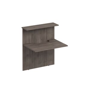 Модуль ресепшен прямой с вырезом  без опор