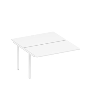 Секция стола рабочей станции на металлокаркасе